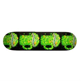 St. Patrick's Day Shamrock Grog Skateboards