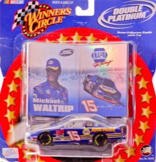 2002   Action   Winner's Circle   NASCAR   Double Platinum   #15 Michael Waltrip   NAPA Auto Parts   Monte Carlo   1:43 Scale Die Cast w/ Team Collector Cards   Rare   Limited Edition   Collectible: Toys & Games