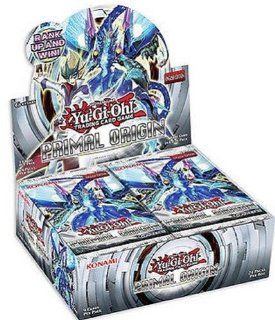 Yugioh TCG Trading Card Game Primal Origin 1st Edition Booster Box   contains 24 packs of 9 cards each: Toys & Games