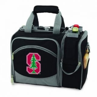 NCAA Stanford Cardinal Malibu Picnic Tote with Deluxe Picnic Service for Two : Picnic Basket Sets : Sports & Outdoors