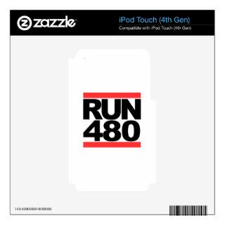 Run 480 Arizona iPod Touch 4G Decals
