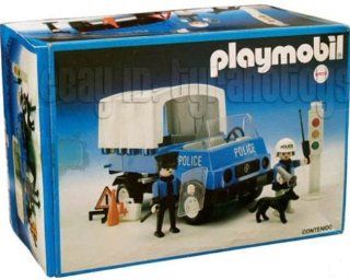 Playmobil Vintage Police Truck (3939): Toys & Games