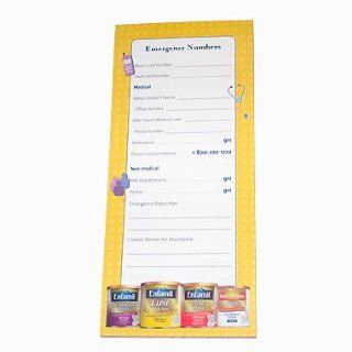 Magnetic Refrigerator Paper Notepad To Do List Memo Pad by Enfamil Baby Formula : Stationery Notepads : Beauty