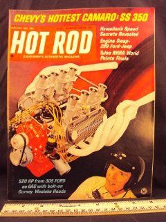 1967 67 JAN January HOT ROD Magazine, Volume 20 Number # 1 Petersen Publishing Co. Books