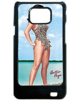 Betty Page Samsung Galaxy I i9100 snap on Case / Cover for back/sides of phone: Cell Phones & Accessories