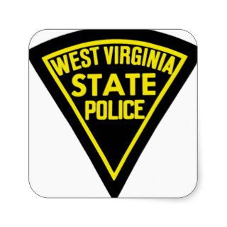 WEST VIRGINIA STATE POLICE PATCH STICKERS