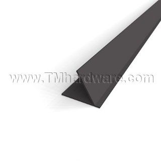 Adhesive Weatherstrip, 7/16" Wide SiliconSealTM Fin   Black Silicone   510': Health & Personal Care