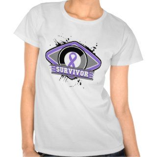 Hodgkins Lymphoma Survivor Grunge Logo Shirt