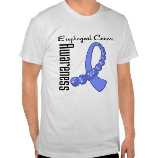 Esophageal Cancer Awareness Gemstone Ribbon T shirts