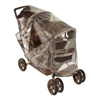 Jeep Deluxe Tandem Stroller Weather Shield : Baby Stroller Weather Hoods : Baby