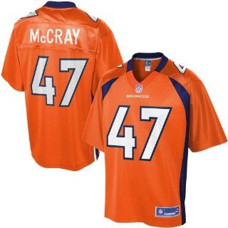 Pro Line Mens Denver Broncos Lerentee McCray Team Color Jersey : Sports Fan Apparel : Sports & Outdoors