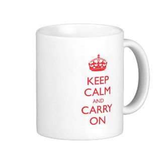 Keep Calm and Carry On Mug