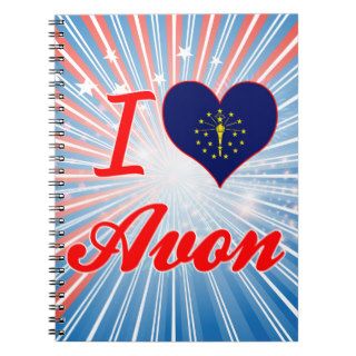 I Love Avon, Indiana Notebooks