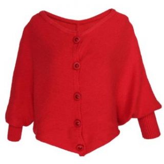 1veMoon Women's Round neck Button down Long sleeve Solid Color Short Cardigan, Red, Regular Sizing 12 at  Womens Clothing store: Cardigan Sweaters