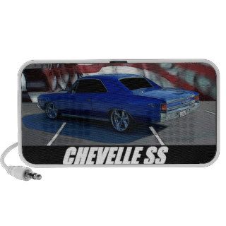 Custom 1967 Chevelle SS Laptop Speakers