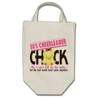 80’s Cheerleader Chick Canvas Bag