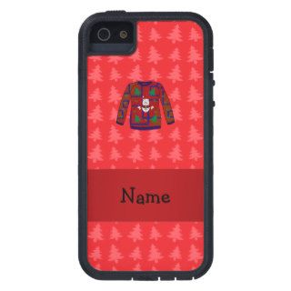 Personalized name ugly christmas sweater iPhone 5 cases