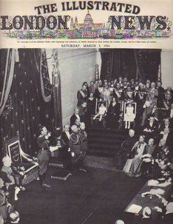 1934 Illustrated London News March 3   PuYi; Allegiance sworn to Adolph Hitler  