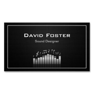 Film TV Audio Sound Designer Director Business Card