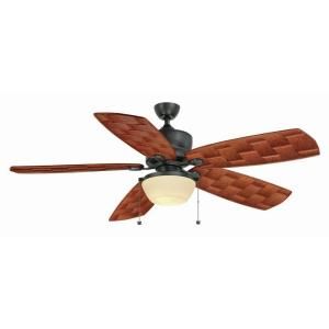 Hampton Bay Rocio 60 In Indoor Outdoor Natural Iron Ceiling