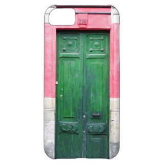 Green wooden doors Colombia iPhone 5C Case