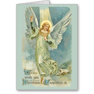 Angels Came Down at Christmas Greeting Cards