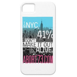 In NYC, 41% Don't Make it Out Alive / Abort73 iPhone 5 Case