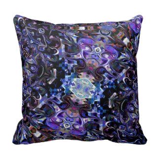 Colorful Abstract Art Pillow