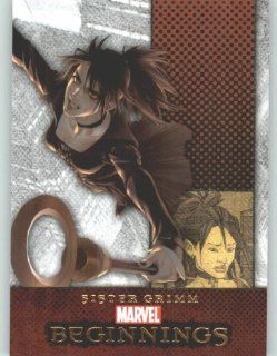 Marvel Beginnings #107 Sister Grimm (Non Sport Comic Trading Cards)(Upper Deck   2011 Series 1): Toys & Games