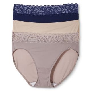 Beauty by Bali Womens Classic Briefs AT43WP   Assorted XLRG