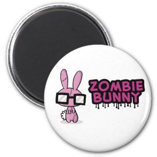 Zombie Bunny Magnet