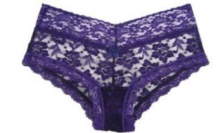 Levusha Fashions Ladies Panties Fine Nylon Spandex All Over Lace Cheeky at  Womens Clothing store