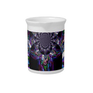 Cross Of Jesus Christ Abstract Art Pitchers