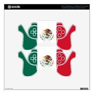 Mexican pride PS3 controller skins