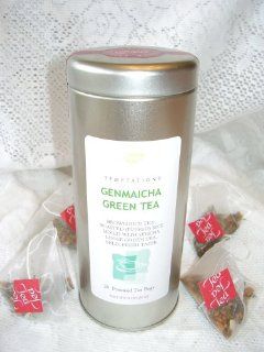 Genmaicha Green Tea 20 Pyramid Infuser Bags : Gourmet Tea Gifts : Grocery & Gourmet Food