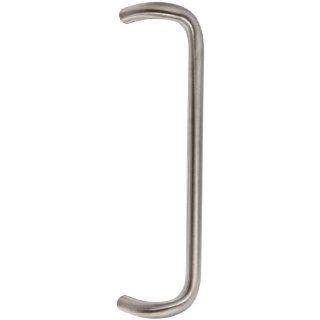 Rockwood BF159BTB16.26D Brass 90 Offset Door Pull, 1" Diameter x 18" CTC, Type 16 Back To Back Mounting for 1 3/4" Door, Satin Chrome Plated Finish: Hardware Handles And Pulls: Industrial & Scientific