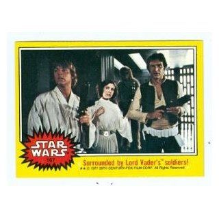 Star Wars card #167 1977 Topps Luke Skywalker Princess Leia Han Solo and Chewbacca: Entertainment Collectibles