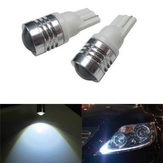 iJDMTOY Extremely Bright 2W CREE High Power 168 2825 T10 LED Bulbs For Parking City Lights, Xenon White: Automotive