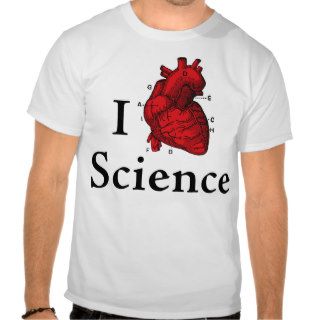 I love science t shirts