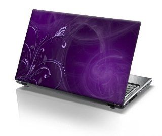 15'6 Inch Taylorhe laptop skin protective decal beautiful purple vines: Computers & Accessories