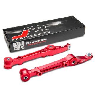 DPT, J2 F LCA HC88 RD, J2 Engineering Honda Civic Del Sol Acura Integra Aluminum Red Anodized Suspension Front Lower Control Arm with Bushing Kit: Automotive