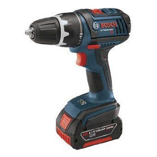 Factory Reconditioned Bosch DDS181 02 RT 18V Cordless Lithium Ion Compact Tough 1/2 in. Drill Driver with 2 Slim Pack HC Batteries   Power Pistol Grip Drills  
