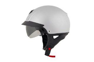 Scorpion EXO C110 Solid Half Motorcycle Helmet Hyper Silver : General Sporting Equipment : Sports & Outdoors