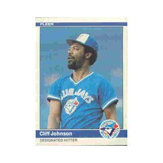 1984 Fleer #159 Cliff Johnson: Sports Collectibles