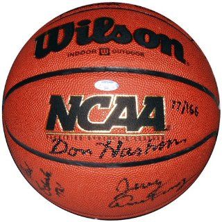 1966 Texas Western Team Signed NCAA Basketball LE of 166 : Sports Related Collectibles : Sports & Outdoors