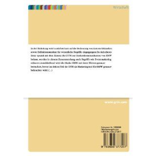 Automobilmarke   BMW Und Die Dtm (German Edition): Elisabeth Bartenstein: 9783656377207: Books