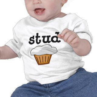Stud Muffin, Cute Funny Baked Good Tee Shirt