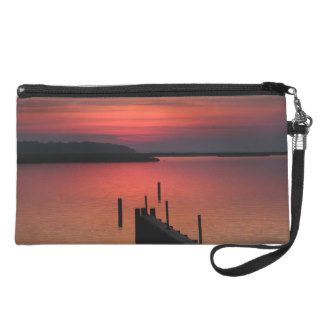 Outer Banks North Carolina Sunset Wristlet