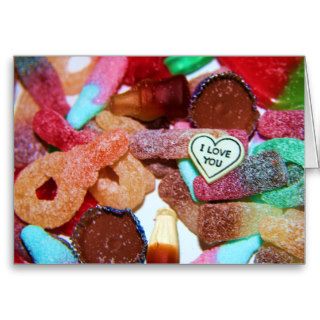 Valentine's Day Candy Card