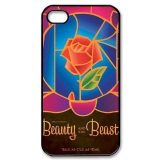 Personalized Beauty and the Beast Protective Snap on Cover Case for iPhone 4/4S BATB207: Cell Phones & Accessories